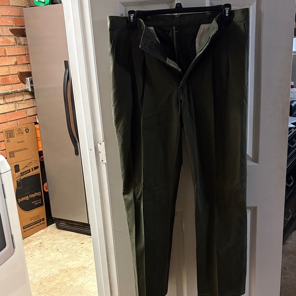 Wrangler Dark Green Chinos